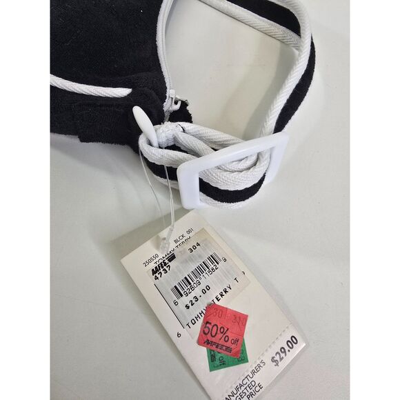 Tommy Girl Terry Shoulder Bag Black White Mini Purse Vintage Y2K - Picture 4 of 7